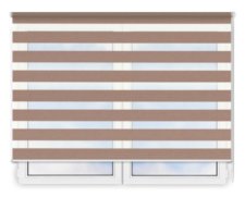 Стандартные рулонные шторы День Ночь Неаполь 94 цена. Купить в «Мастерская Жалюзи»